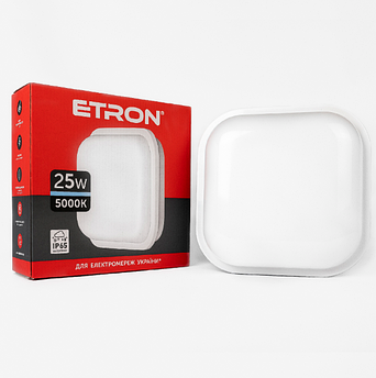 Світильник світлодіодний ETRON Communal 1-ЕСР-510-S 25W 5000К square