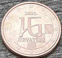 Монета Хорватії 2 євроценти 2023 г