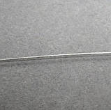 Ювелірний трос для створення прикрас, 0,45 мм (колір срібло), фото 2