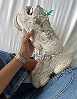 Женские кроссовки Adidas Yeezy 500 Bone