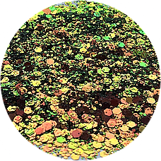 ГЛІТЕР СУХИЙ ГОЛОГРАФІЧНИЙ CHAMELEON CHUNKY GLITTER 20 ml, фото 3