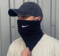 Бафф мужской синий Nike однотонный фирменный молодежный тренировочный для бега спорта КМ