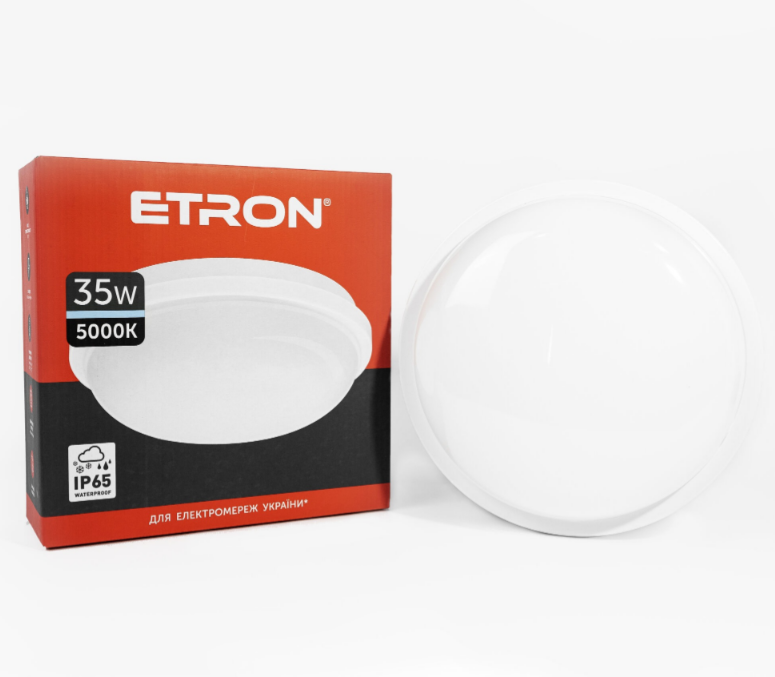 Світильник світлодіодний ETRON Communal 1-ЕСР-514-C 35W 5000К circle
