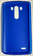Силиконовый чехол для LG G3 D855 Blue