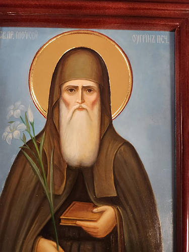 Купить Икона писаная (ручная работа) святой Моисей Угрин, цена 3500 ...