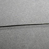 Ювелірний трос для створення прикрас, 0,45 мм (колір чорний), фото 2