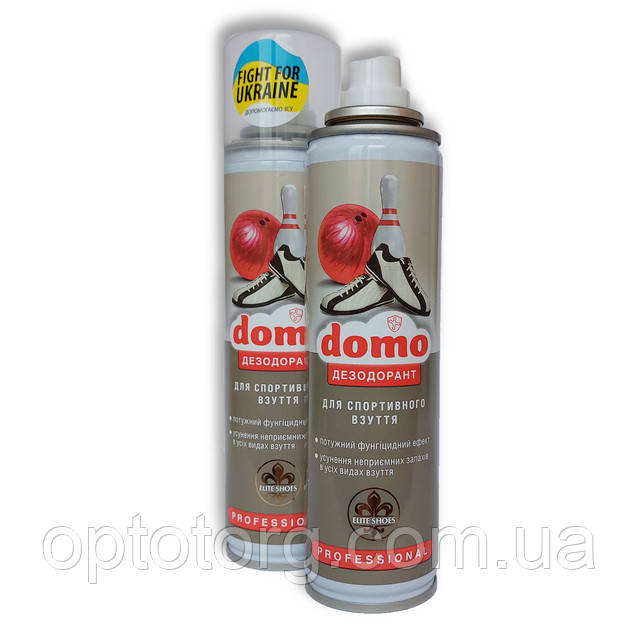 Дезодорант для професійного спортивного взуття DOMO Professional 150мл Україна