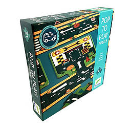 Пазл-гігант Djecto Автотрасса pop to play DJ07162