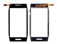 Touch screen Nokia X7-00 with frame black