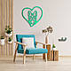 Панно Heart Американська короткошерста кішка 20x20 см - Картини та лофт декор з дерева на стіну., фото 10
