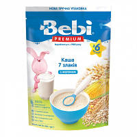 Детская каша Bebi Premium молочная 7 злаков +6 мес. 200 г (1105062)