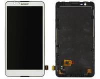 LCD Sony E2115 Xperia E4 with touch screen white