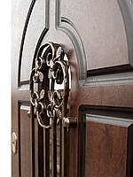 Вхідні двері зі склом модель Zariela Glass (вулична плівка на 2 сторони) комплектація COTTAGE, фото 2