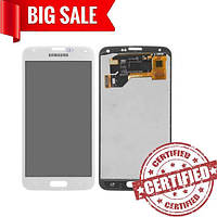 LCD Samsung G900 Galaxy S5 with touch screen white (TFT)