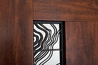 Напівторні двері з терморозривом модель Paradise Glass комплектація Bionica 2 — 1200, влиця., фото 7