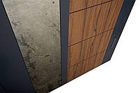Вхідні двері з терморозривом модель Ufo Gold комплектація COTTAGE, фото 6