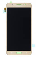 Модуль (сенсор + дисплей) Samsung J710 Galaxy J7 (2016) gold (Oled)