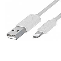 Кабель швидкого заряджання Baseus USB - Lightning 2.1A 100 см White (CALUN-02), фото 5
