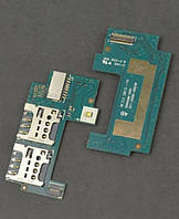 Шлейф Sony C2304 Xperia C с разъемом для двух сим и карты памяти