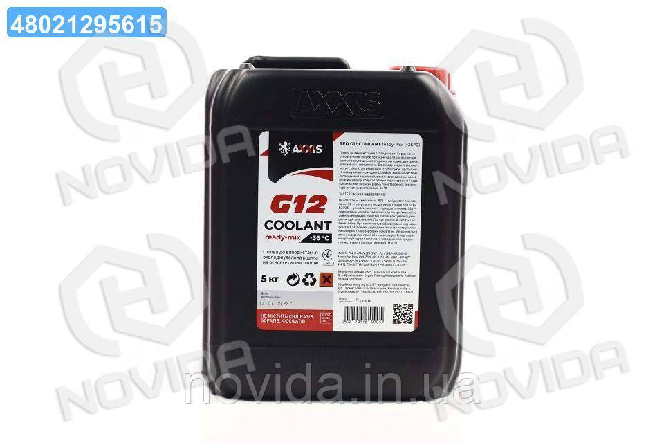 Антифриз RED G12 Сoolant Ready-Mix -36°C (красный) (Канистра 5кг) P999 ...