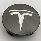 Ковпачок на литі диски Tesla 6005879-00-A 57 мм графіт, фото 2