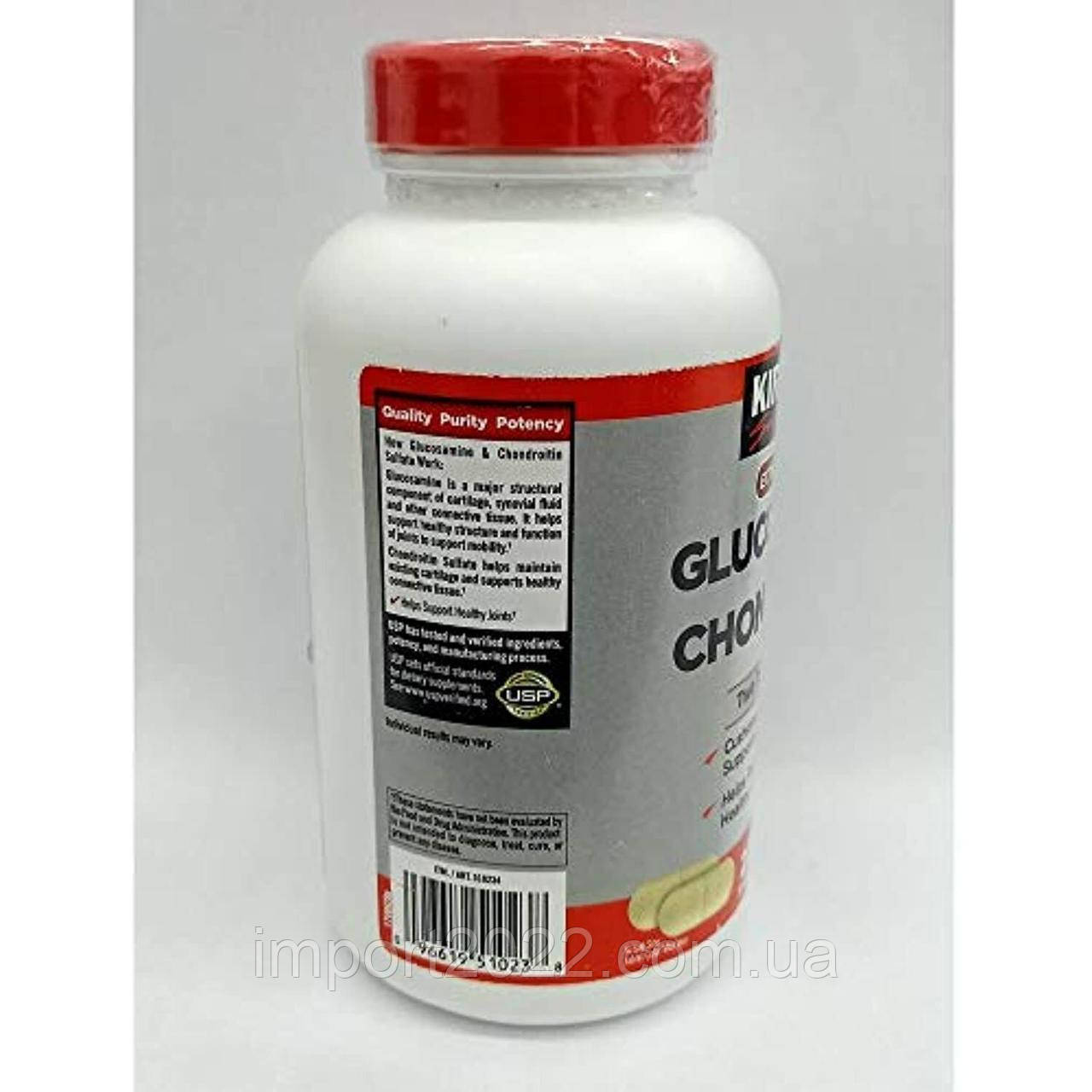 Купить Хондропротектор Kirkland Signature Glucosamine & Chondroitin ...