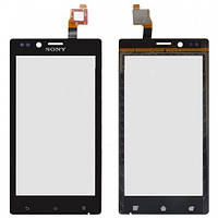 Touch screen Sony ST26i Xperia J black