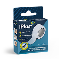 Пластир iPlast хірургічний полімер.осн. 5 м х 2,5 см 28159