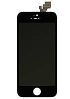 Модуль (сенсор + дисплей) iPhone 5 black + frame (On-Cell)