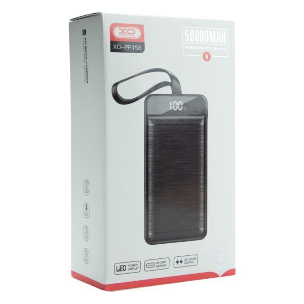 Power Bank XO PR158 QC22.5W PD20W 50000 mAh