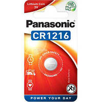 Батарейка Panasonic літієва CR1216 блістер, 1 шт