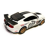 Машинка металева Ford Mustang Shelby GT500 "AutoExpert" Форд Мустанг шелбі GT500 білий 16*6*6 см (LF - 03608), фото 5