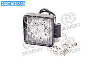 Фара LED квадратная 27W, 9 ламп, 110*164мм, узкий луч 12/24V 6000K (LITLEDA, JUBANA) 453701039/453701037