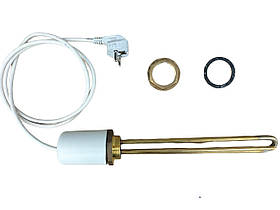 Тен для літнього душу 1500 Вт, комплект з дротом та гайкою