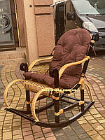 Кресло-качалка из лозы. Арт: 9980