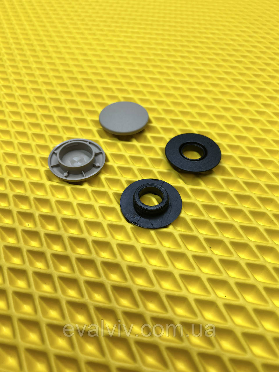 Кліпси (фіксатори) кріплення килимків MS (бежевий), фото 1