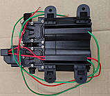 Насос 12 В для акумуляторних обприскувачів підвищеної продуктивності KF-3205 з датчиком тиску, фото 4