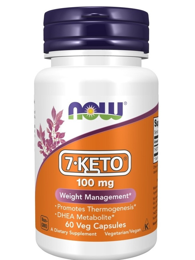 NOW 7-KETO 100мг у капсулах №60