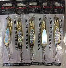 Кастмастер Kaida Spinner&spoon 35g, 5 шт