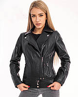 Косуха женская молодежная с натуральной кожи Biker style.