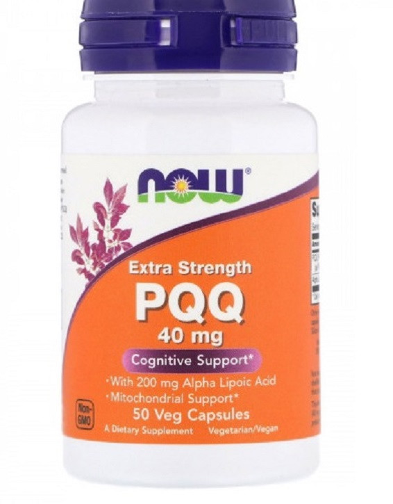NOW PQQ 40мг посиленої дії в капсулах №50
