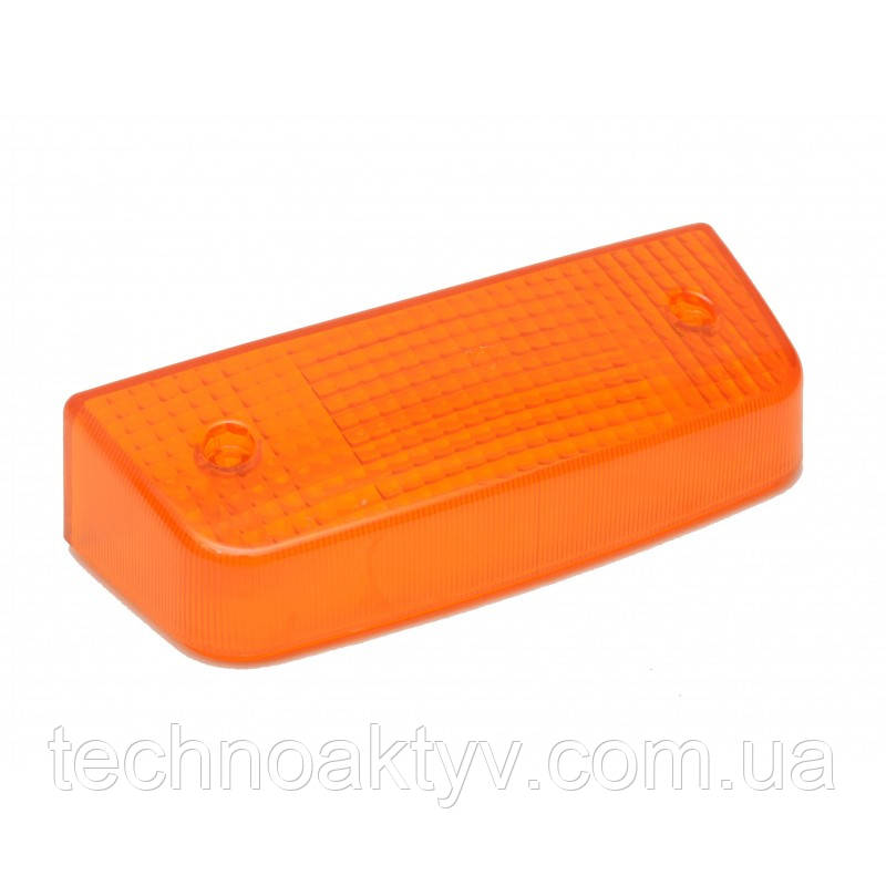 Скло (плафон) покажчика повороту передньої фари JCB Екскаватор-Навантажувач (700/38401)