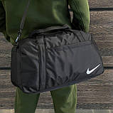 Міська сумка Nike Чорна для тренувань Спортивні чоловічі сумки Найк через плече, фото 3