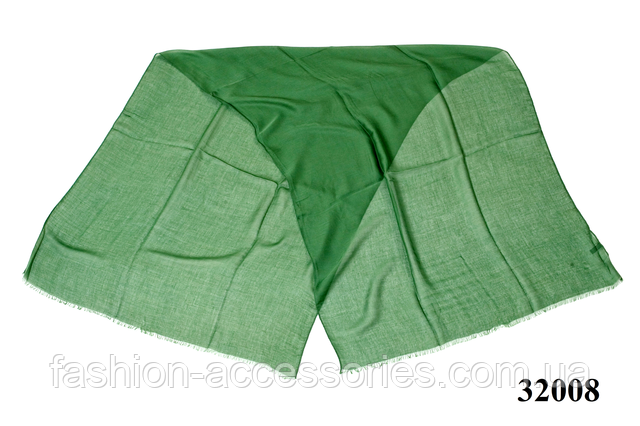 Красивий жіночий великий шарф Легкий бриз зелений Жіночий зелений шарф Легкий бриз 3