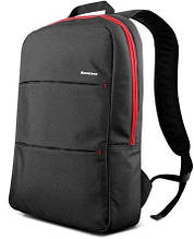 Тонкий рюкзак для ноутбука 15,6. Lenovo Simple Backpack чорний