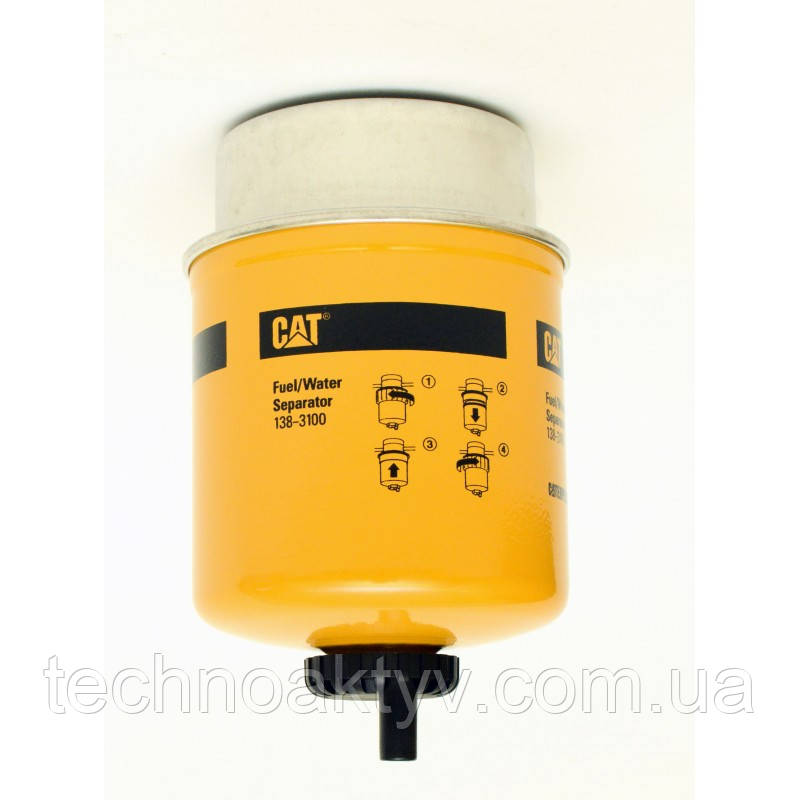 Топливный фильтр оригинал CAT Погрузчик экскаватор (1383100 G) (ID ...