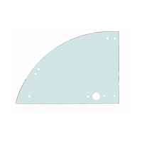 Верхнее Стекло двери Телескопический погрузчик BOBCAT TL30.60 T35.130SLP (G3546 CVA)