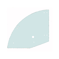 Верхнее Стекло двери Телескопический погрузчик BOBCAT TL34.65HF R (G3545 CVA)
