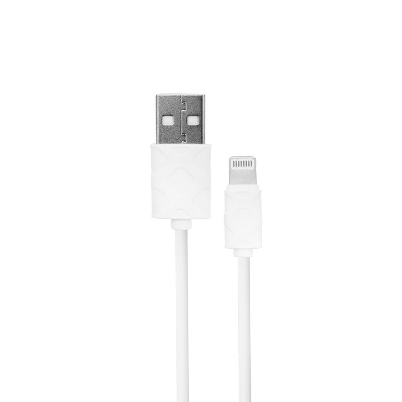 Кабель швидкого заряджання Baseus USB - Lightning 2.1A 100 см White (CALUN-02)