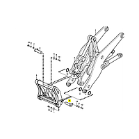 Палец крепления ковша Volvo Погрузчик CVA (11027070 CVA)